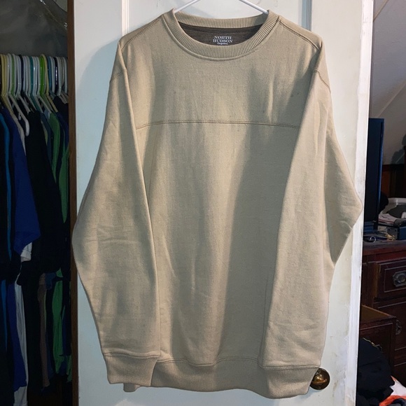 NWT North Hudson Outfitters Large Tan Pullover - Picture 1 of 6